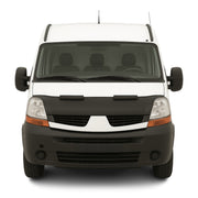 Haubenbra Steinschlagschutz Bonnet Bra für Renault Master 2003-2010 Schwarz Halb