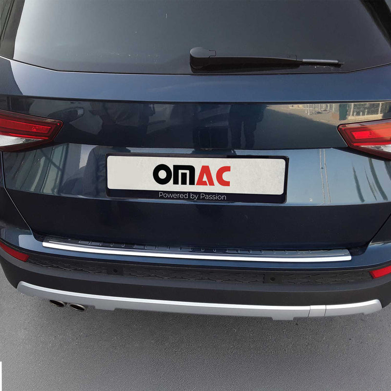 Ladekantenschutz Stoßstangenschutz für Cupra Ateca 2018-2021 Edelstahl Silber