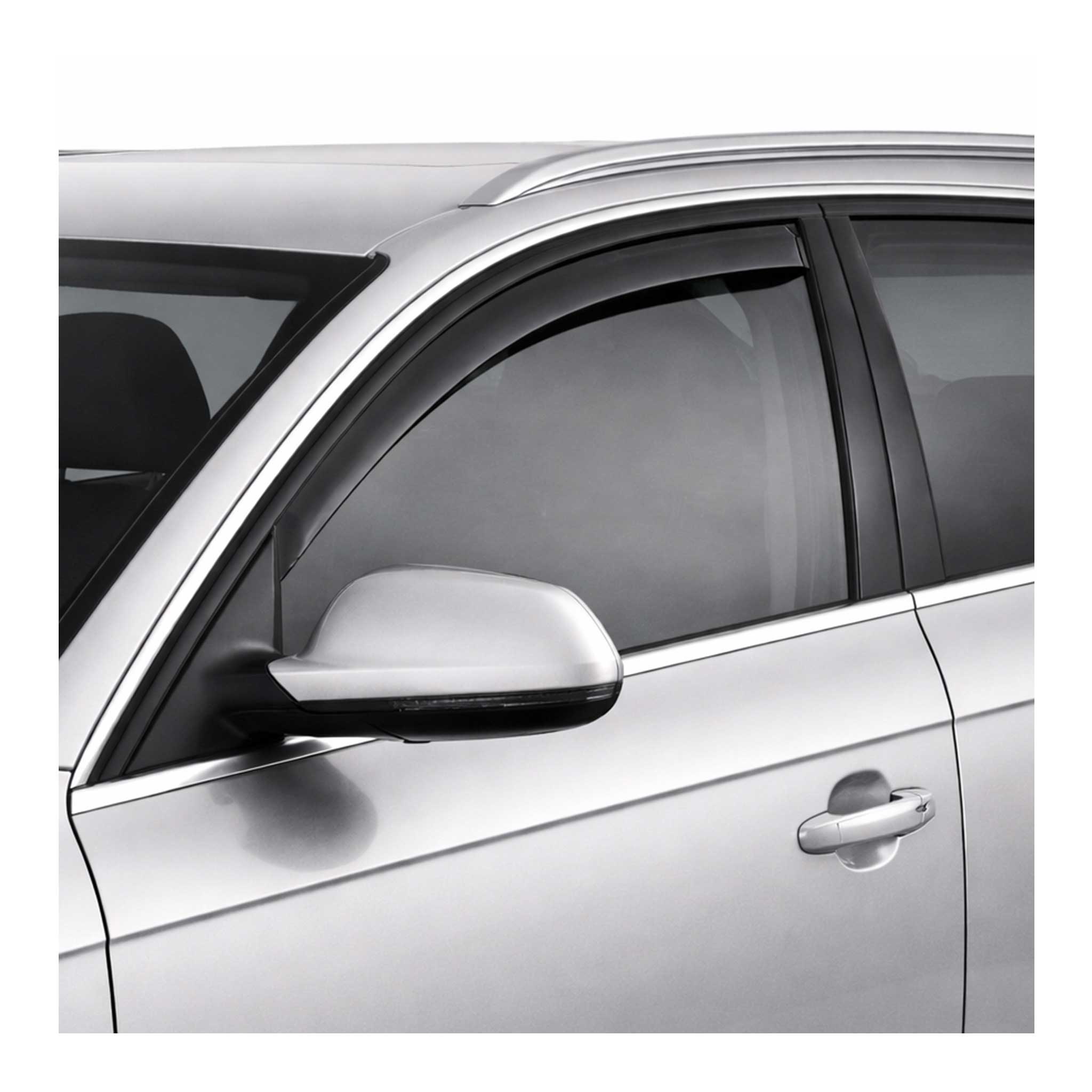 Windabweiser Regenabweiser für Audi A4 B8 Avant 2007-2015 Acryl Dunkel 2tlg