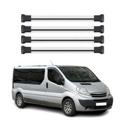 Dachträger Gepäckträger für Nissan Primastar 2001-2014 Relingträger Alu Grau 4x