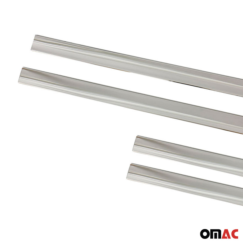 Türschutz Seitentürleiste für Mercedes E Klasse 2009-2016 Chrom Stahl Stahl 4x