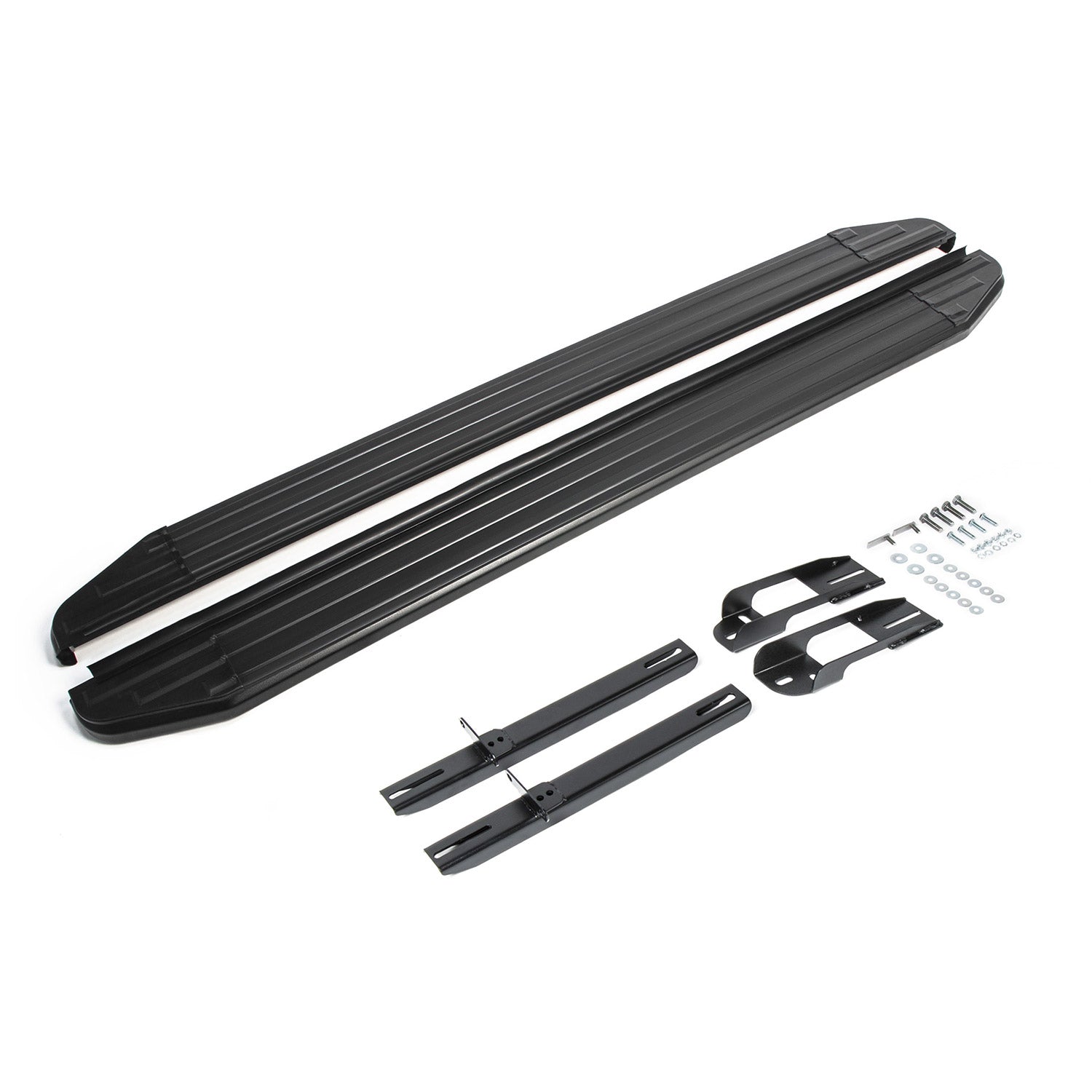 Trittbretter Seitenschweller für Nissan Juke 2010-2016 Alu Schwarz ABE