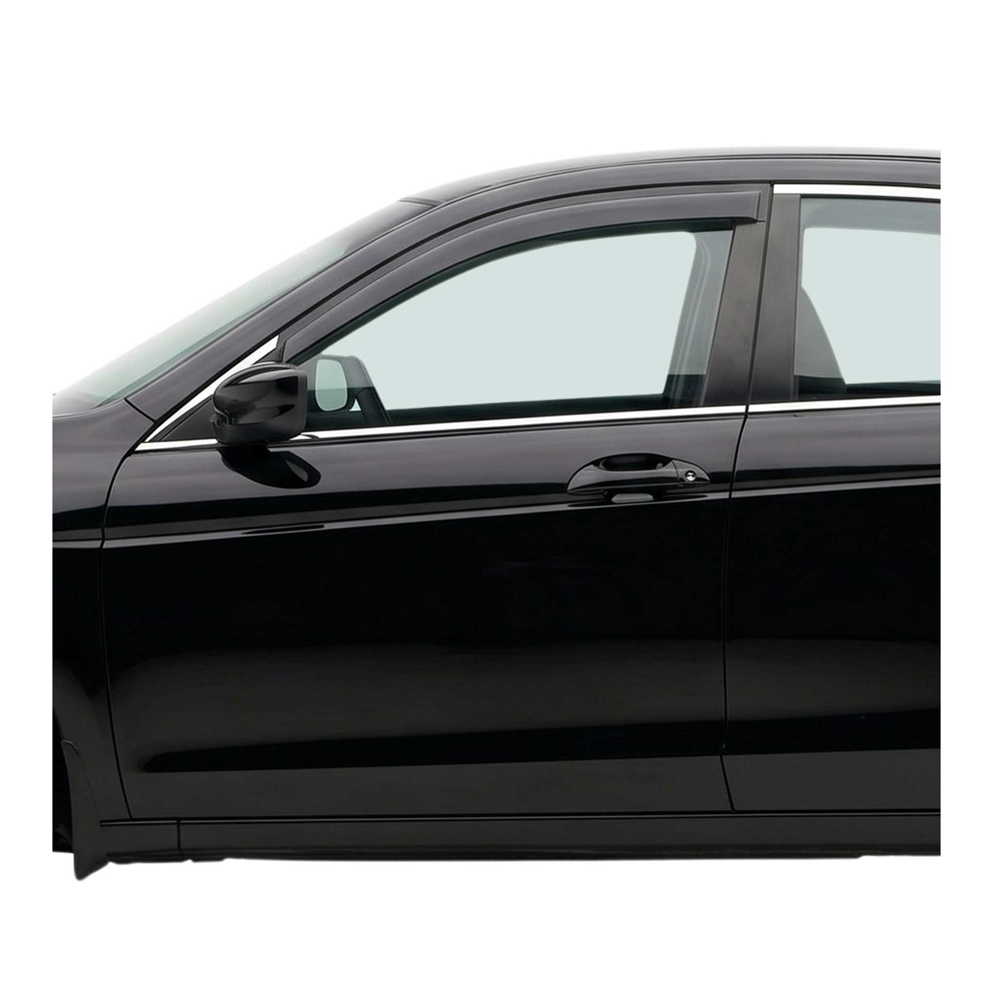 Windabweiser Regenabweiser für Honda Accord 2008-2015 Limo Dunkel Acryl 2tlg