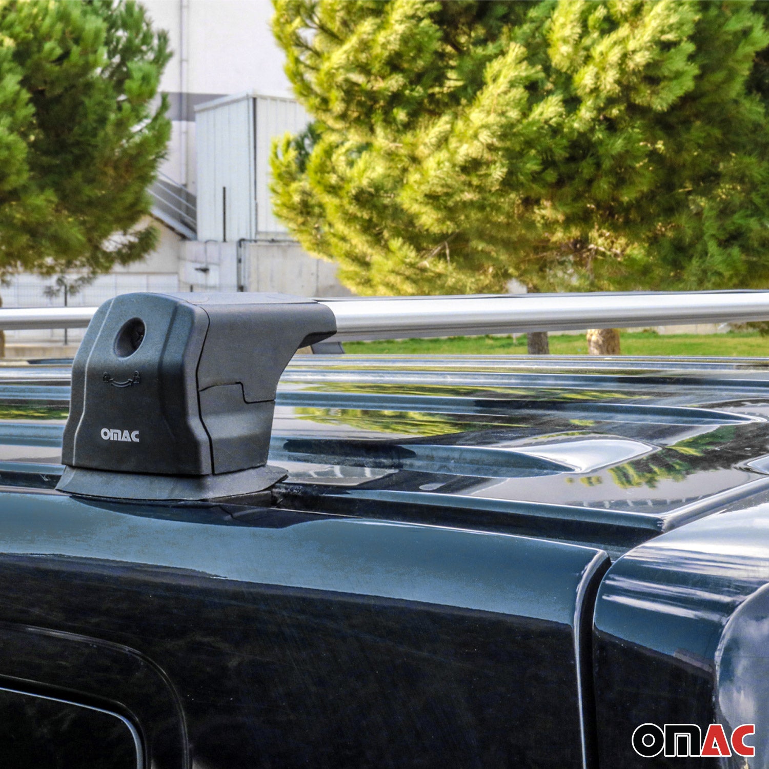 Dachträger Grundtäger für VW Transporter T7 2023-2026 75kg Aluminium Silber 3tlg