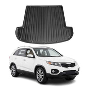 Kofferraumwanne Laderaumwanne für Kia Sorento 2014-2020 Gummi TPE Schwarz