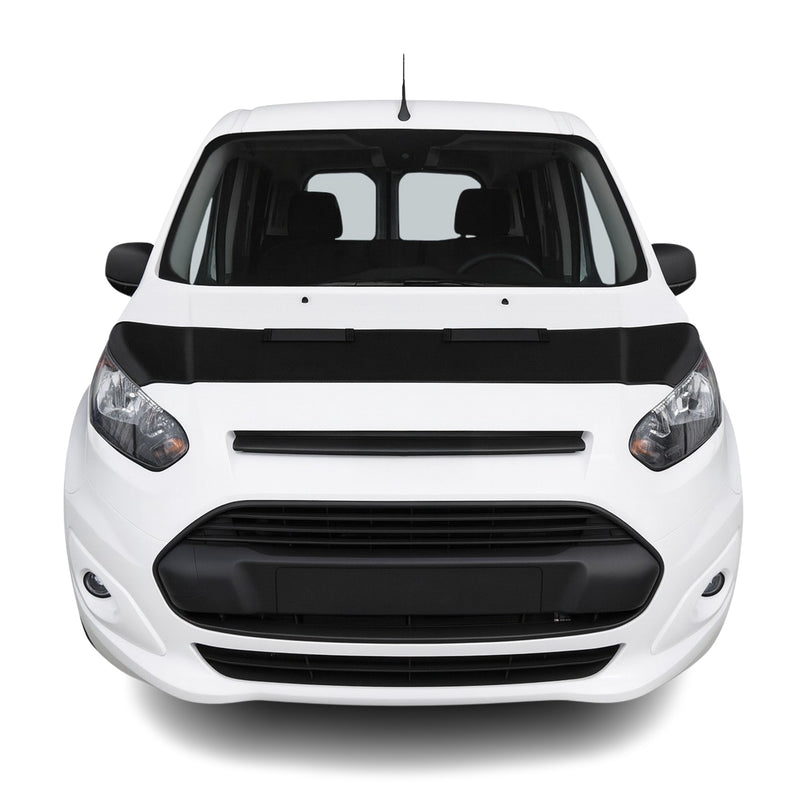 Haubenbra Steinschlagschutz Bonnet Bra für Ford Connect 2014-2024 Schwarz Halb