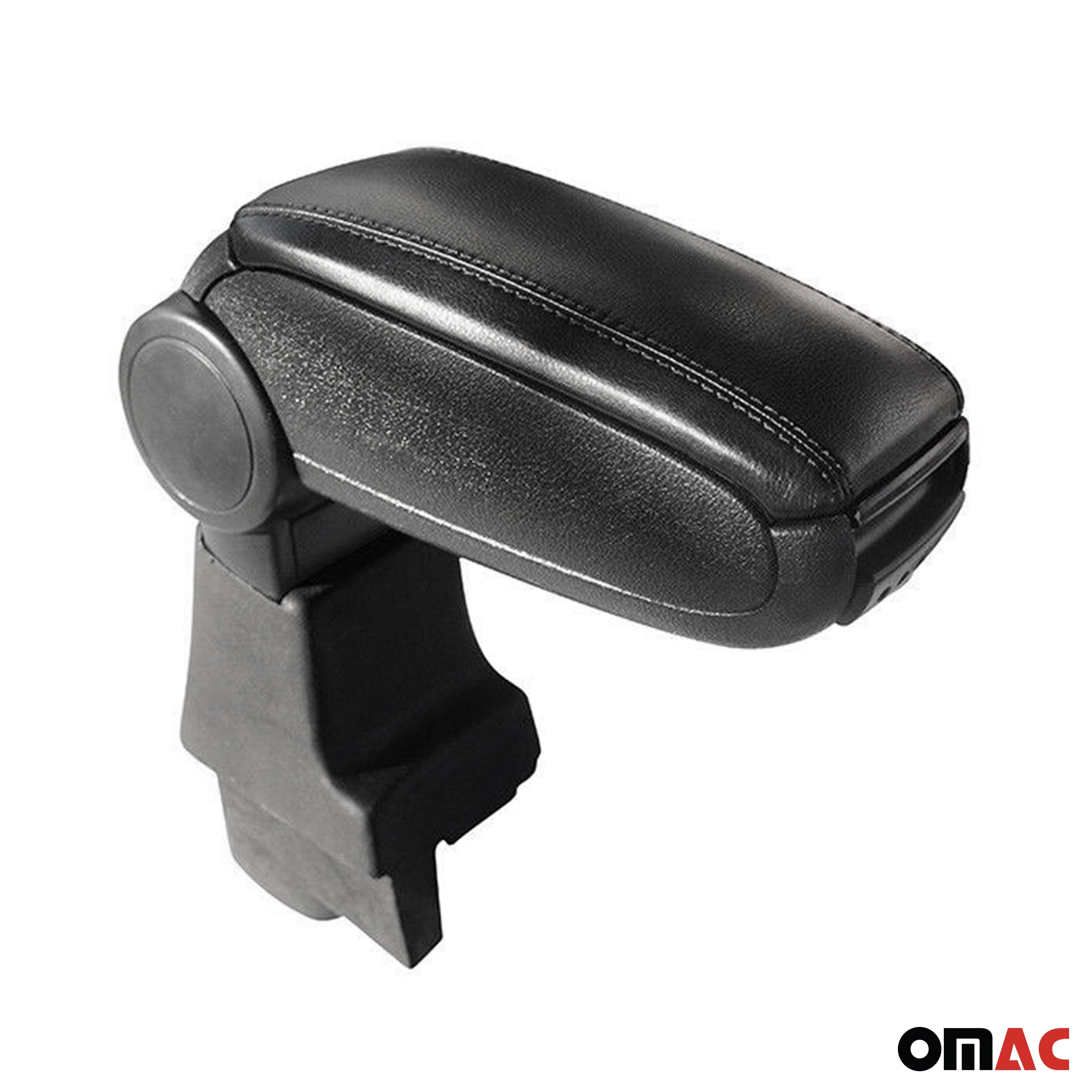 Mittelarmlehne Armlehne Mittelkonsole für Fiat Qubo 2008-2021 PU-Leder Schwarz