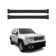 Dachträger Gepäckträger für Jeep Renegade 2015-2025 Relingträger Alu Schwarz