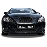 JOM Kühlergrill für Seat Leon (1P/Altea) 5P FL ab 2009 ohne Emblem ABS Schwarz