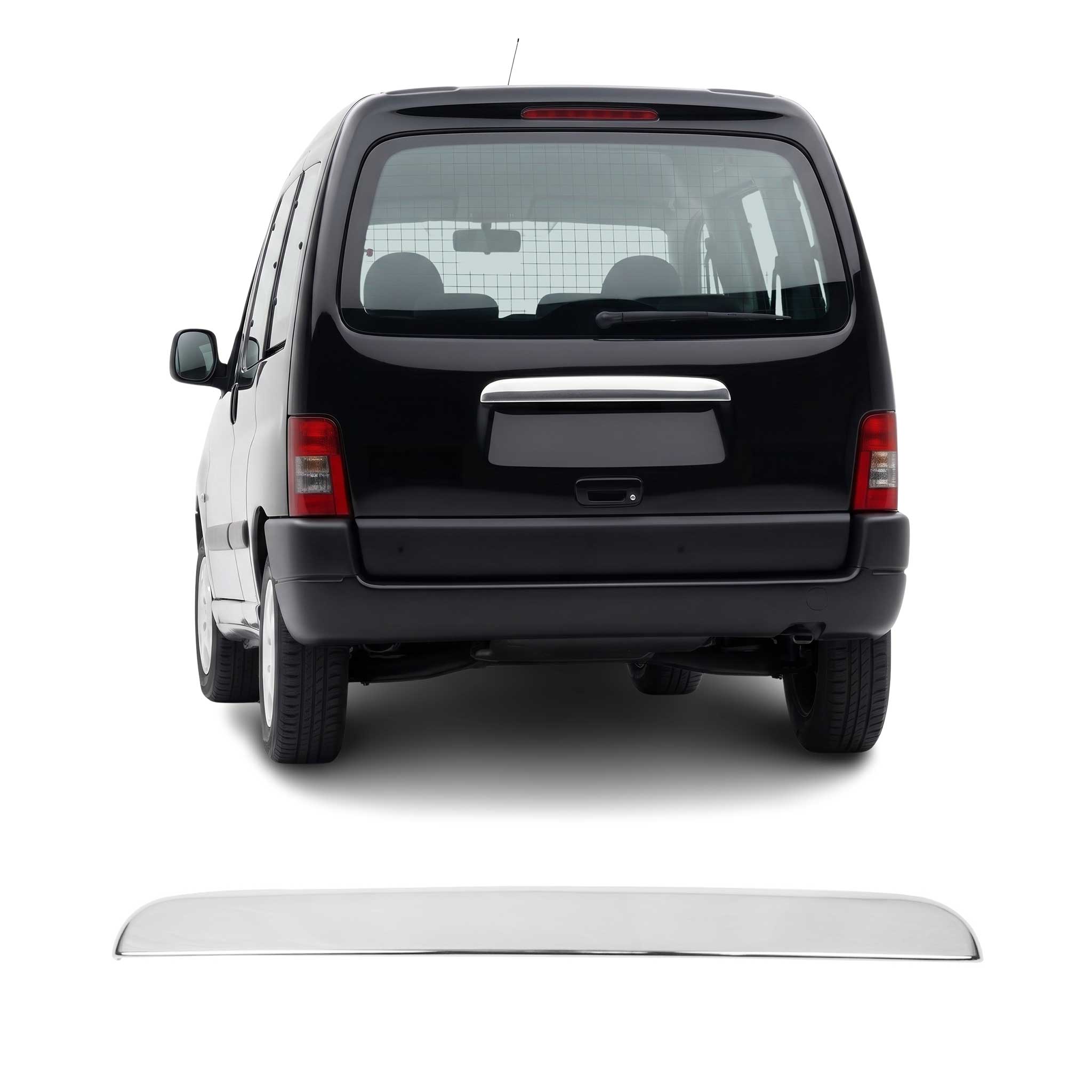 Heckklappe Kofferraumöffner Griff für Citroen Berlingo 1996-2008 Flügeltür Chrom