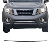 Kühlergrill Leisten Grillleisten für Nissan Navara 2016-2020 Edelstahl Chrom