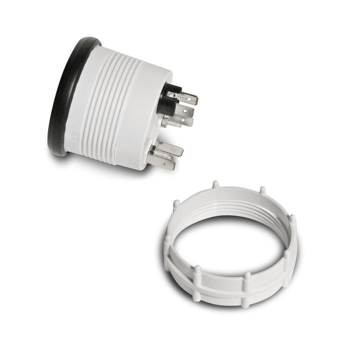 JOM Zusatzinstrument Wassertemperatur 40-120°C Schwarz LED Ø52mm Rally Schwarz