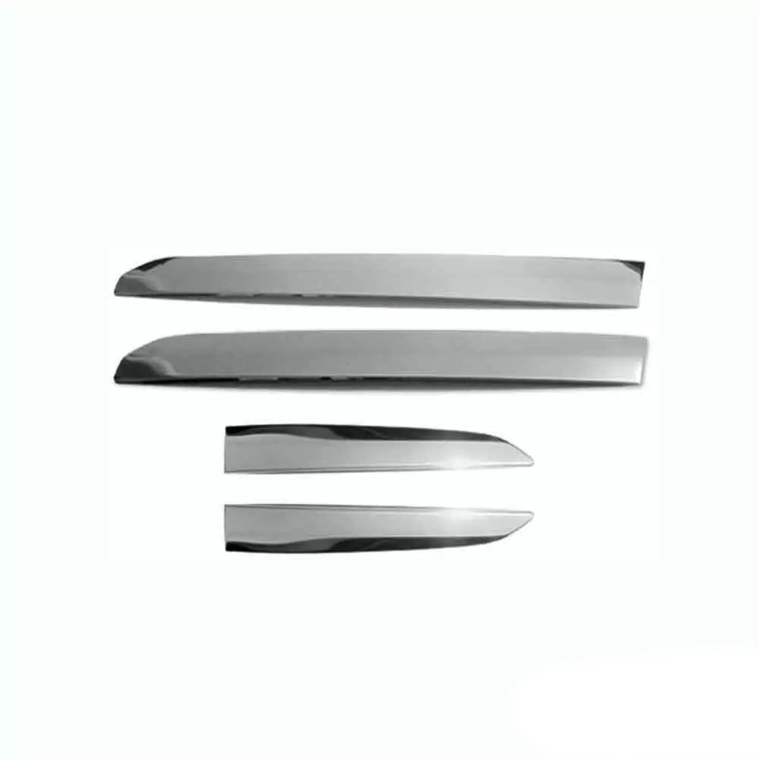 Seitentürleiste Türschutz für Ford Tourneo Courier 2014-2024 Chrom Dunkel 4x
