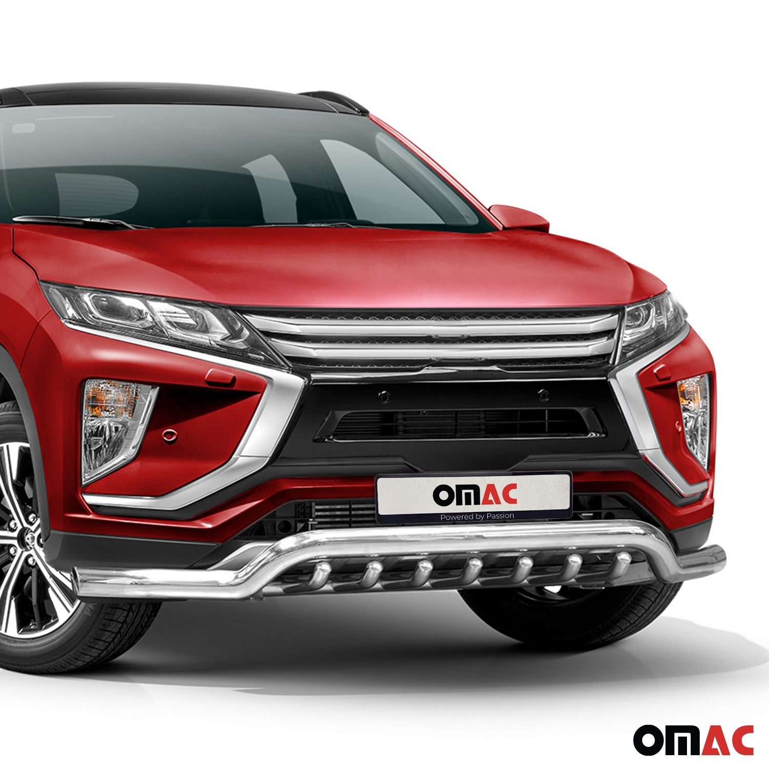 Frontschutzbügel Frontbügel für Mitsubishi Eclipse Cross 2018-2019 ABE Silber