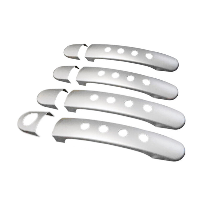 Türgriff Blende Türgriffkappen für Seat Toledo 1998-2009 4-Tür Edelstahl Matt 8x