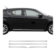 Seitentürleiste Türleisten Türschutzleisten für Lexus CT 2010-2021 Edelstahl 4x