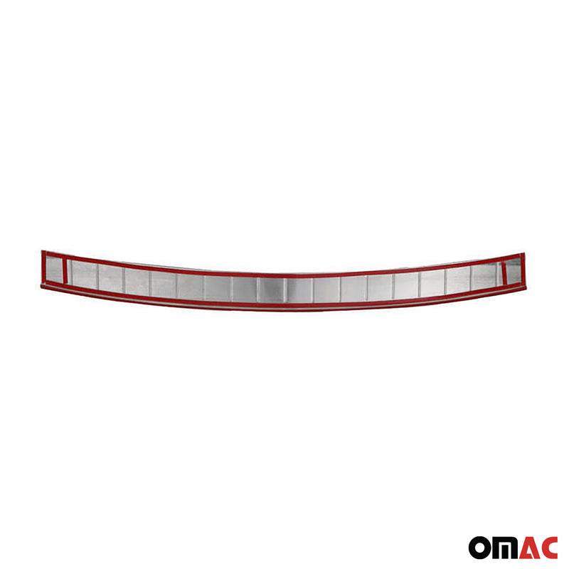 Ladekantenschutz Stoßstangenschutz für Volvo XC60 II 2017-2025 Edelstahl Silber