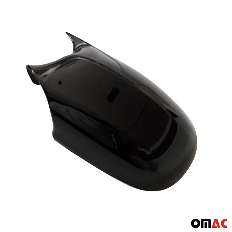 Spiegelkappen Spiegelabdeckung für BMW 3er E90 2008-2011 ABS Schwarz Glanz 2tlg