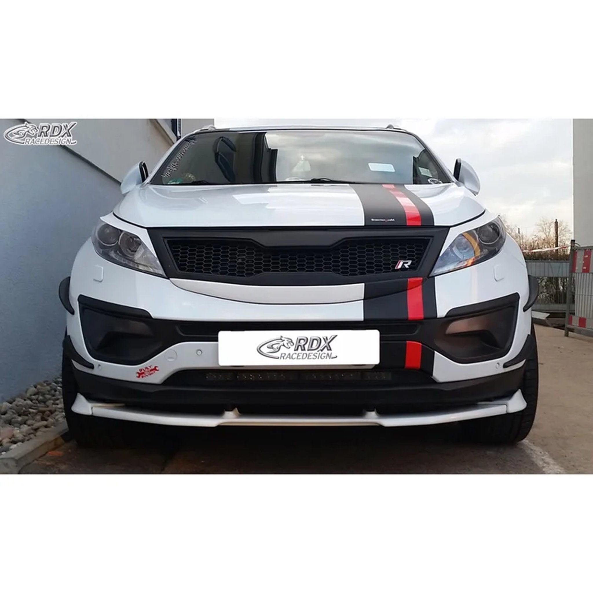 RDX Frontspoiler Vario-X für Kia Sportage SL 2010-2015 Polyurethan TÜV