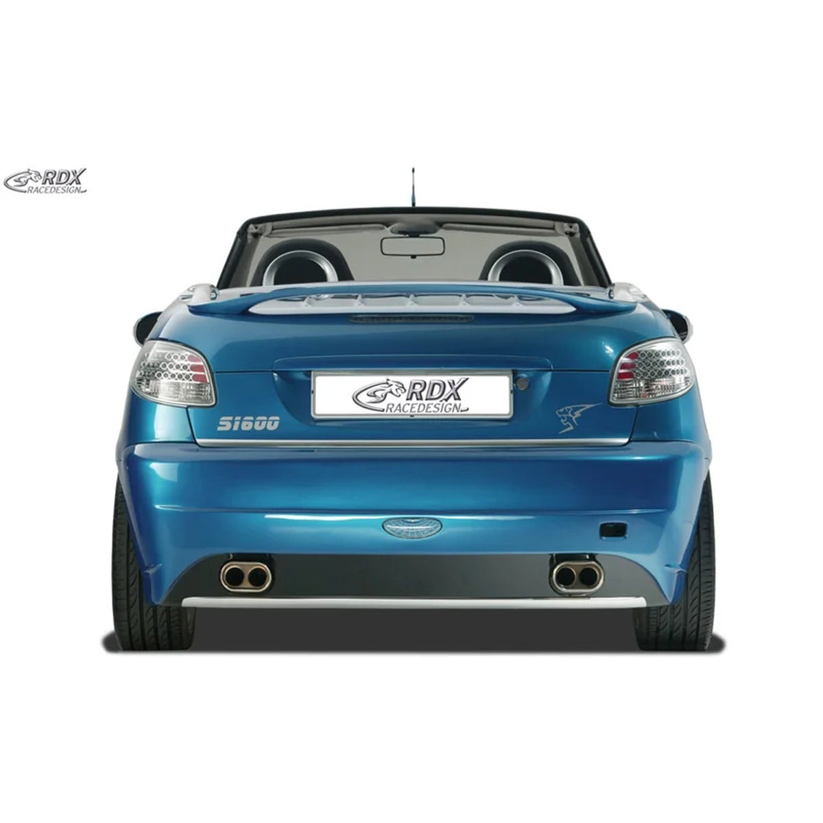 RDX Heckspoiler für Peugeot 206 CC Polyurethan TÜV
