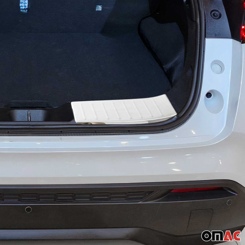 Innen Ladekantenschutz Stoßstange für Nissan Juke 2021-2025 Edelstahl 2tlg