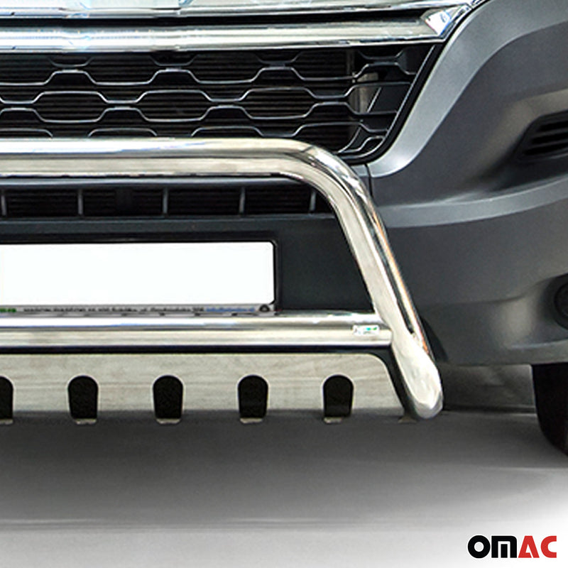 Frontbügel Frontschutzbügel für Citroen Jumper 2006-2016 Stahl mit ABE Silber