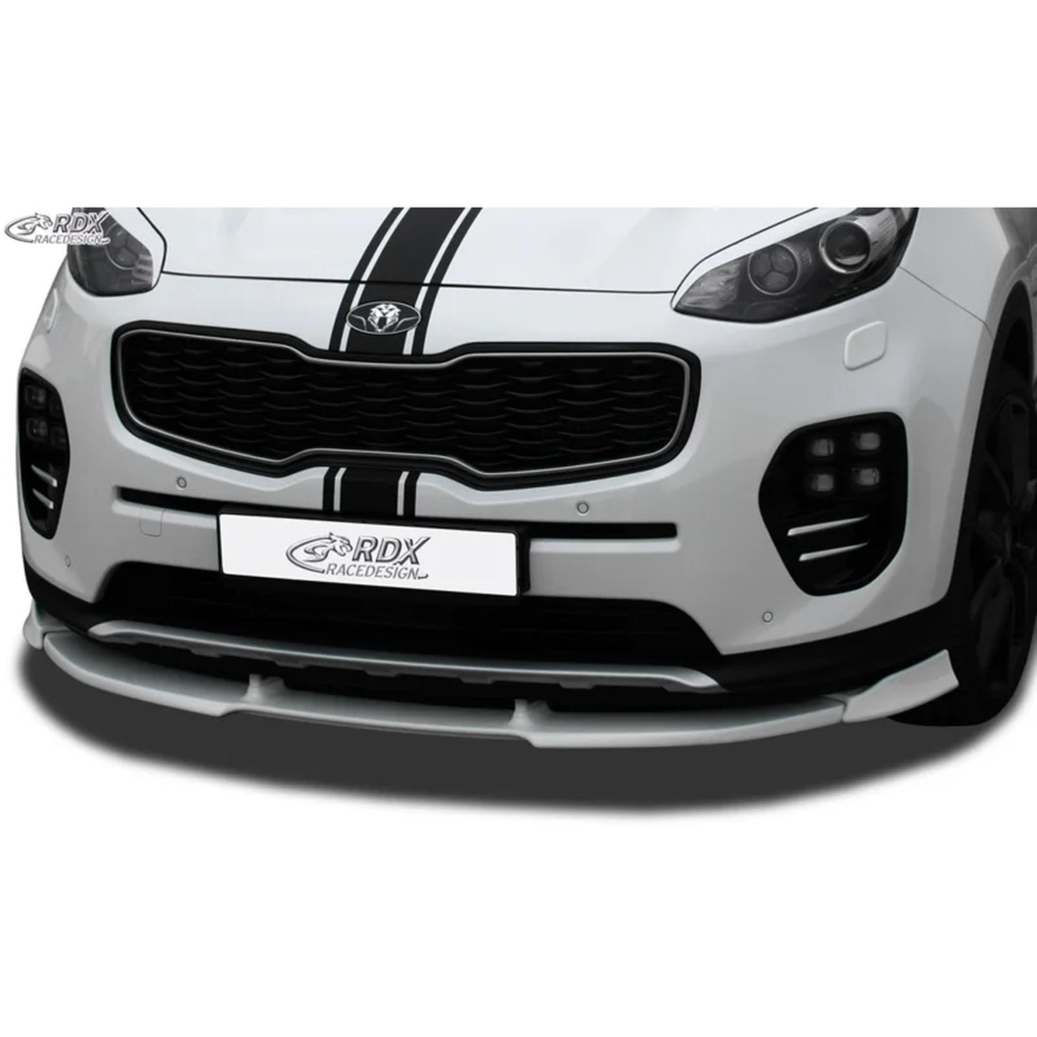 RDX Frontspoiler Vario-X für Kia Sportage QL 2016-2018 Polyurethan TÜV