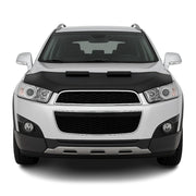 Haubenbra Steinschlagschutz für Chevrolet Captiva 2011-2016 Schwarz Halb
