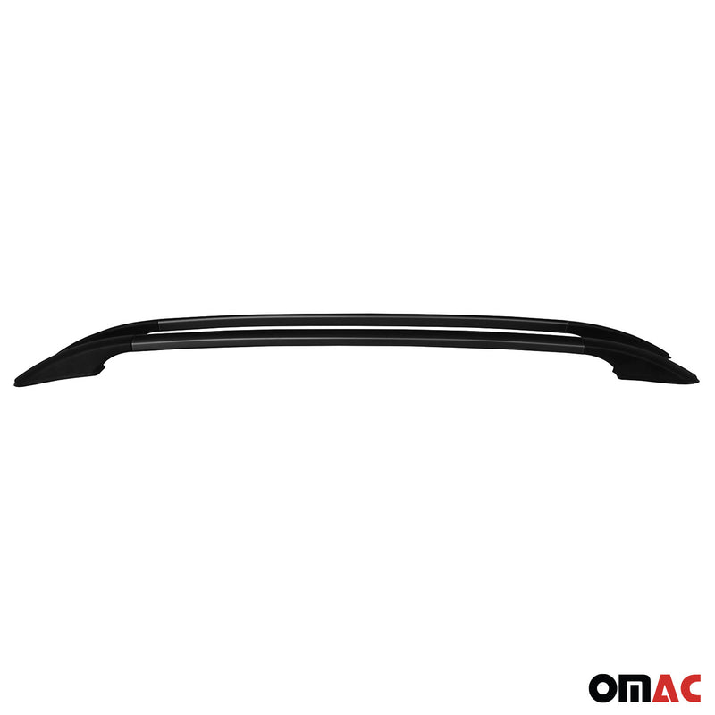 Aluminium Dachreling Relingträger für Mazda CX-3 2015-2024 Schwarz 2x