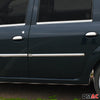 Türgriff Blende Türgriffkappen für Dacia Logan MCV 2006-2013 Edelstahl Silber 4x
