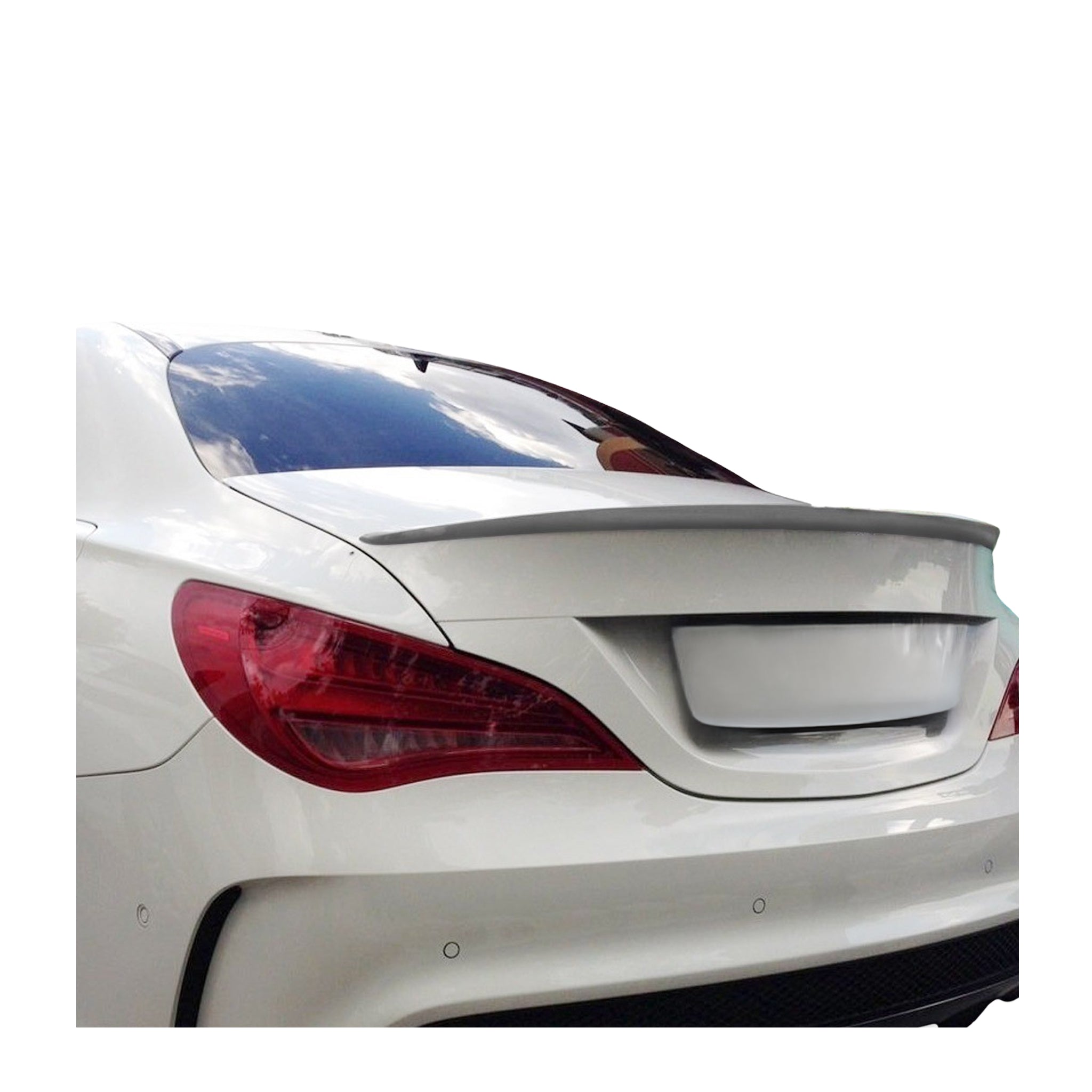 Heckspoiler Heckflügel Hecklippe für Mercedes CLA 2013-2026 Farbe 650 ABS 1tlg