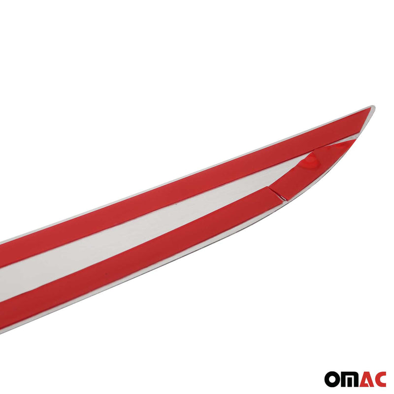 Kofferraumleiste Heckklappe Leiste für Opel Corsa F 2020-2025 Edelstahl Chrom