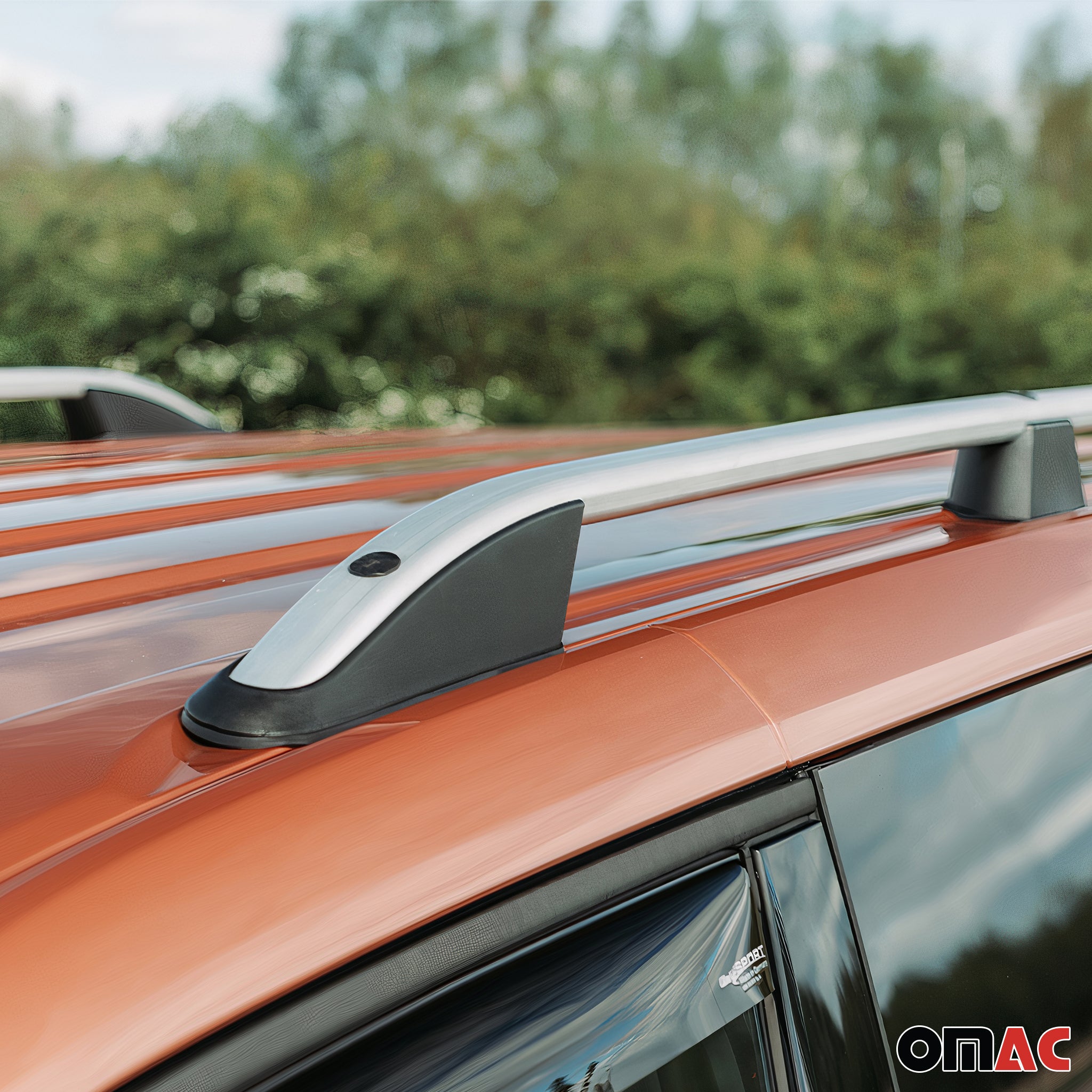 Dachreling Relingträger für VW T7 Multivan 2021-2026 Aluminium Silber 2 tlg