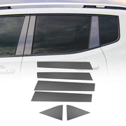 B-Säule Türsäulen Verkleidung für Ford Ecosport 2013-2024 Edelstahl Dunkel 6tlg