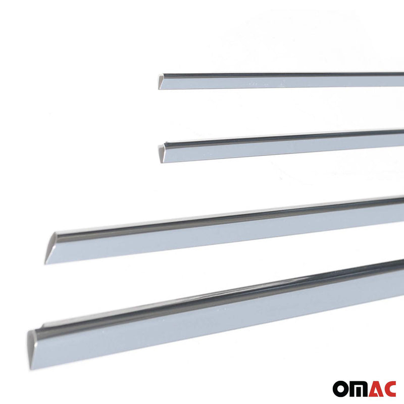 Window strips decorative strips for Citroen C3 2002-2009 stainless steel chrome 4 pieces