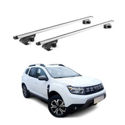 Dachträger Grundtäger für Dacia Duster mk3 2024-2026 90kg Alu Silber 2x ABE