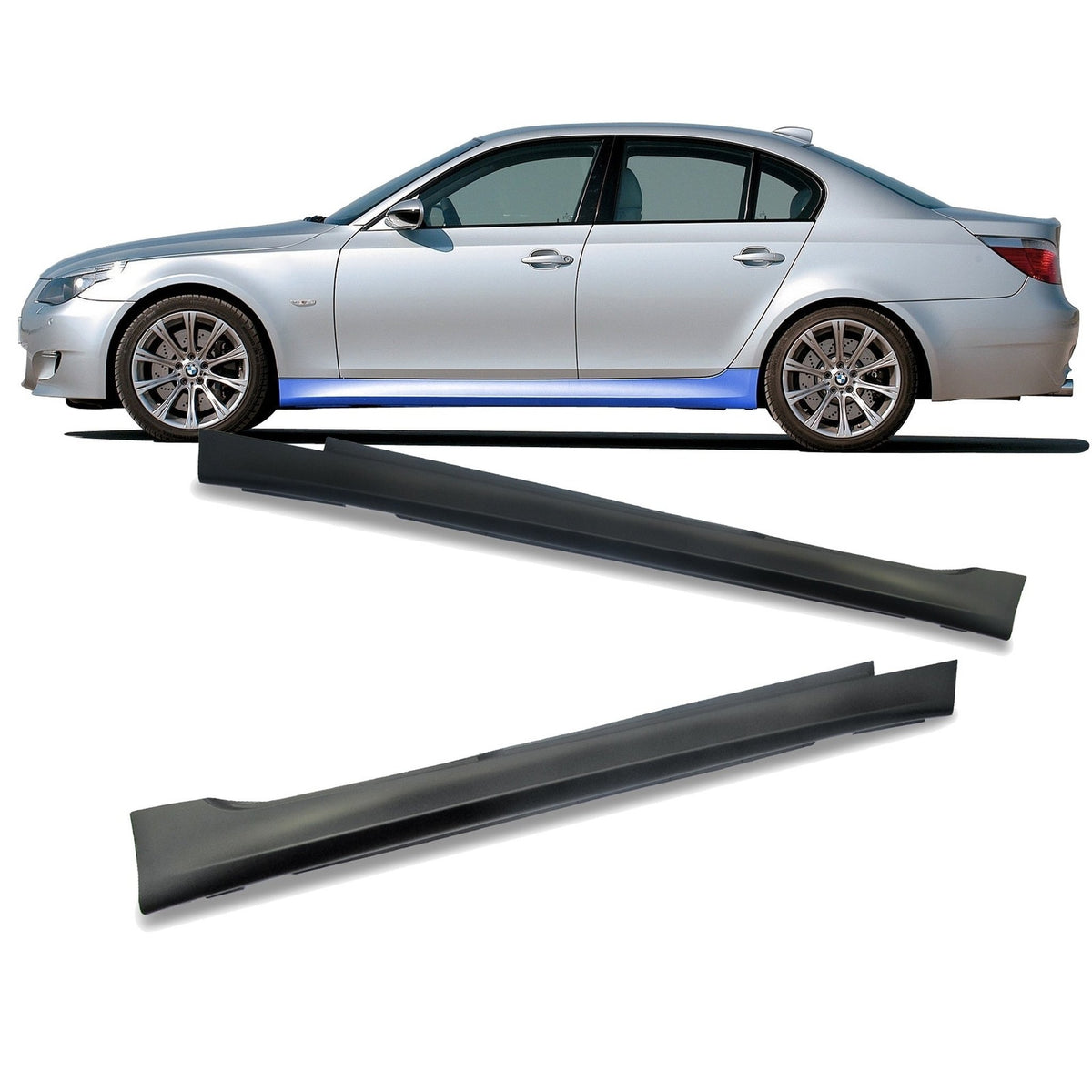 JOM Seitenschweller Schweller für BMW (E60/ E61) 03-10 Sport-Design Polypropylen