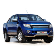 Frontbügel Frontschutzbügel Schutz für Ford Ranger 2007-2012 Stahl ABE Silber