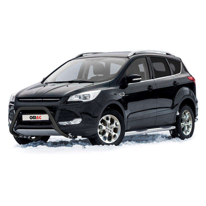 Frontbügel Frontschutzbügel für Ford Kuga 2012-2017 mit ABE Stahl Schwarz