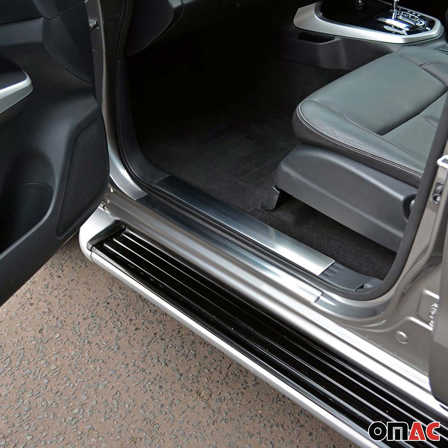 Einstiegsleisten Türschutzleisten für Nissan Navara 2005-2025 Edelstahl 4tlg