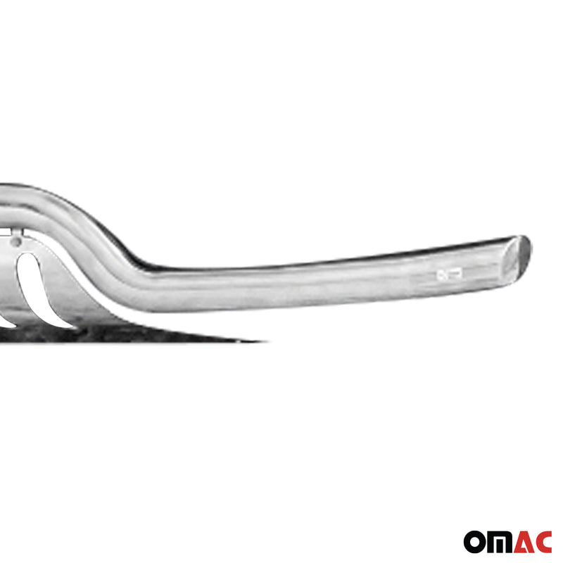 Frontbügelschutz Frontschutzbügel für Toyota Land Cruiser 150 2013-17 Grau ABE