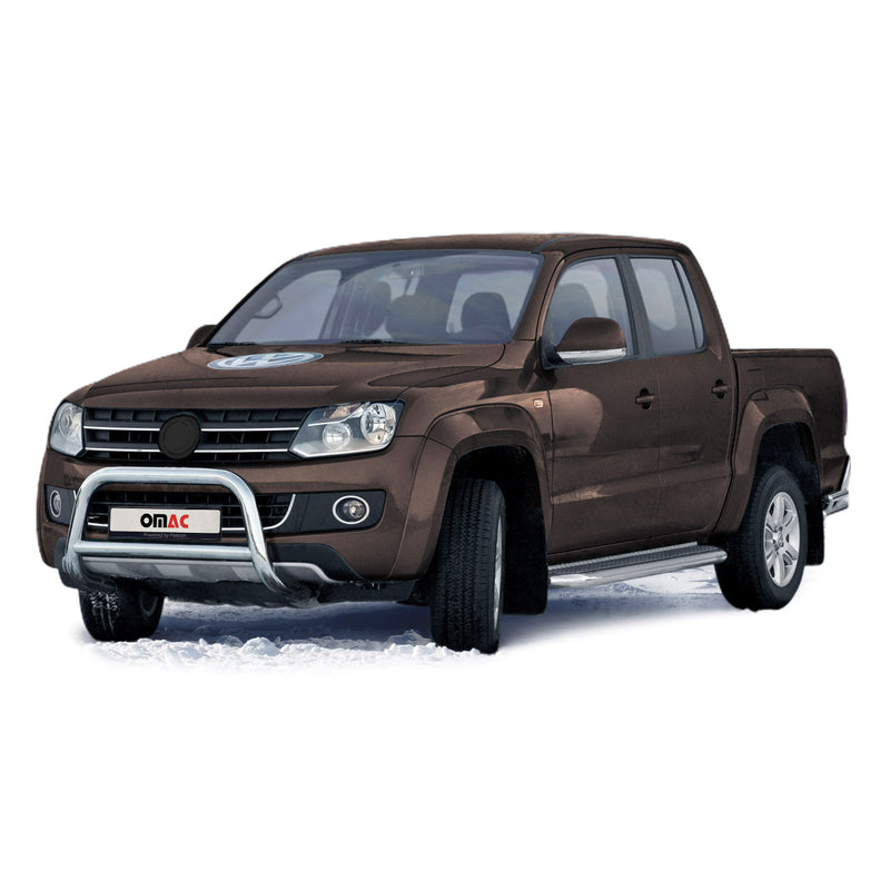 Frontbügel Frontschutzbügel für VW Amarok 2009-2016 mit ABE Stahl Silber