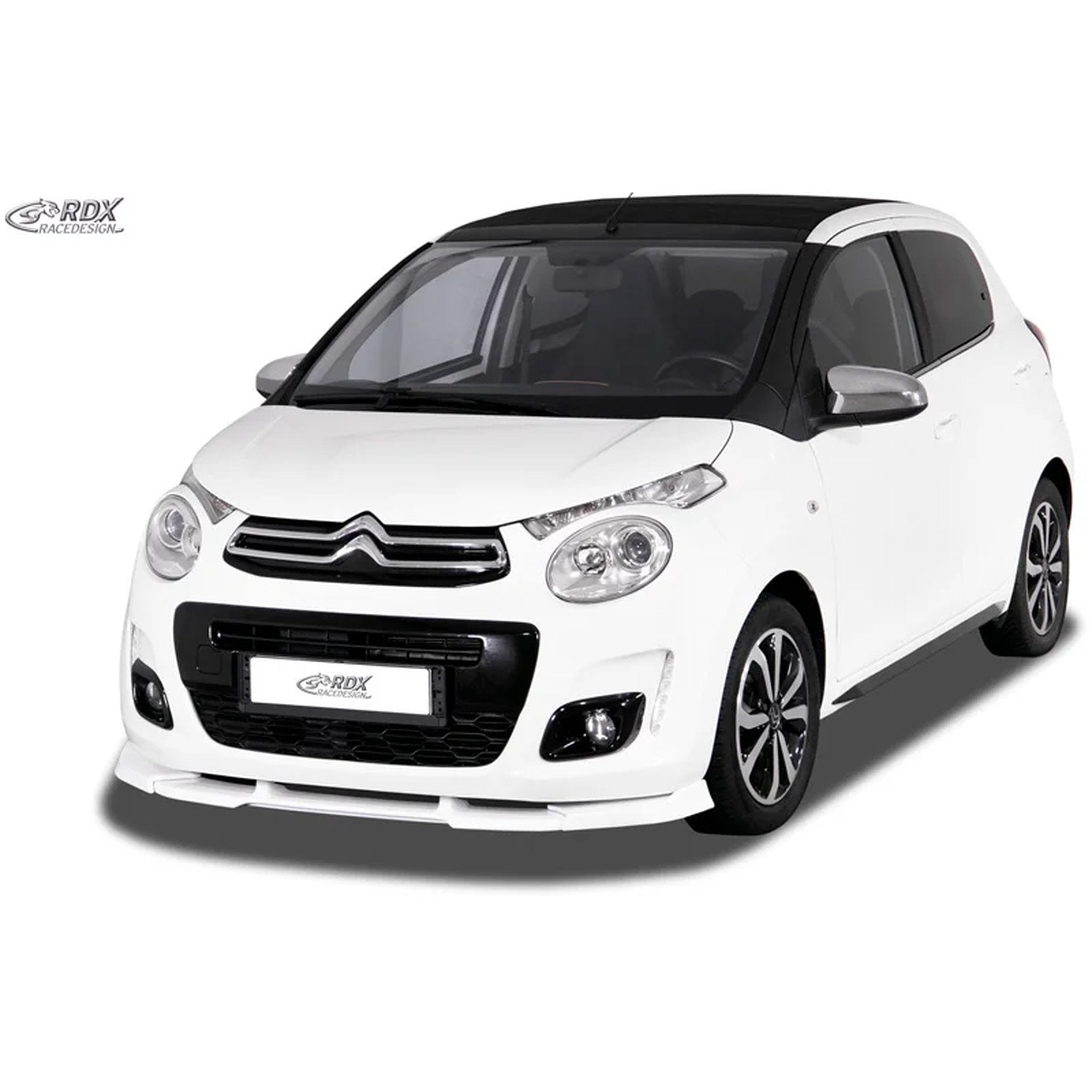 RDX Seitenschweller 'Slim' für Citroën C1 II 2014- ABS Schwarz 2er-Set TÜV