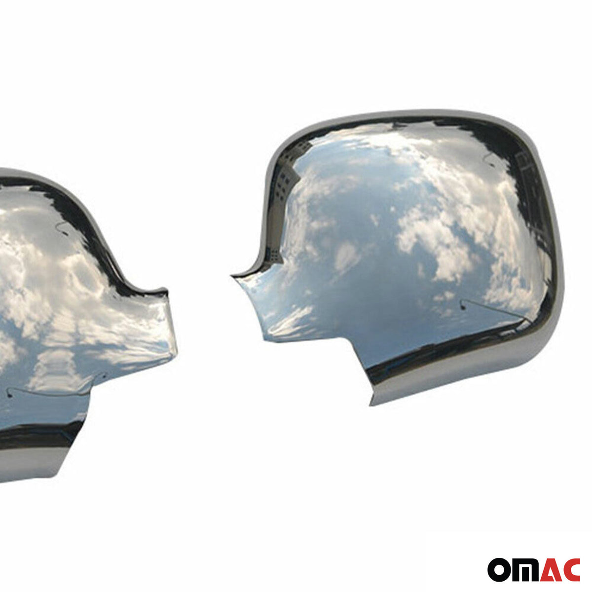 Spiegelkappen Spiegelabdeckung für Renault Kangoo 2004-2007 Edelstahl Chrom