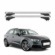 Menabo Dachträger für Audi A3 8VA Sportback 2013-2020 Aluminium Silber 2 tlg