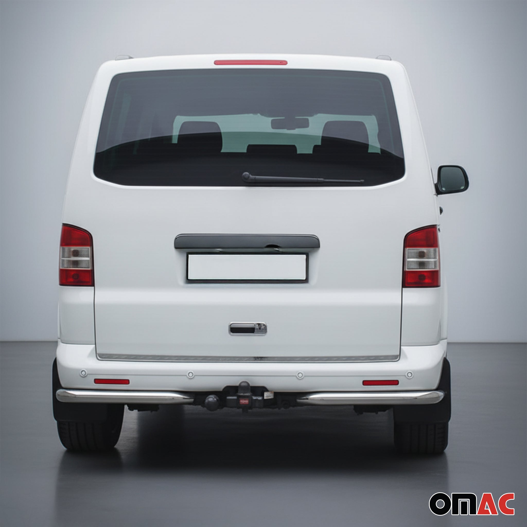 Kofferraumleiste Heckleiste für VW Transporter T5 2003-2015 Edelstahl Dunkel