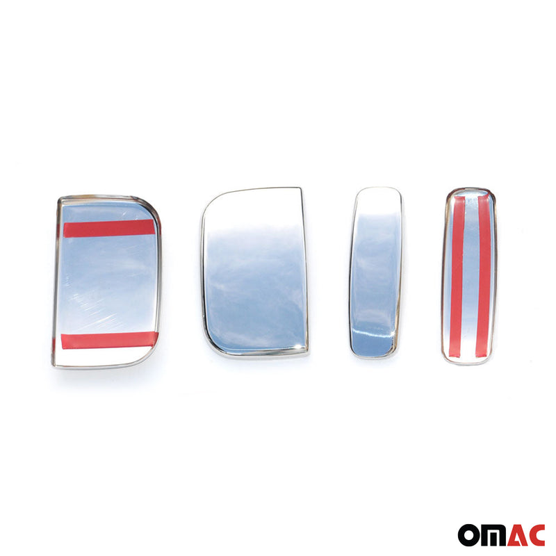 Türgriff Blende Türgriffkappen für Citroen Berlingo 1996-2009 4-Tür Edelstahl 4x