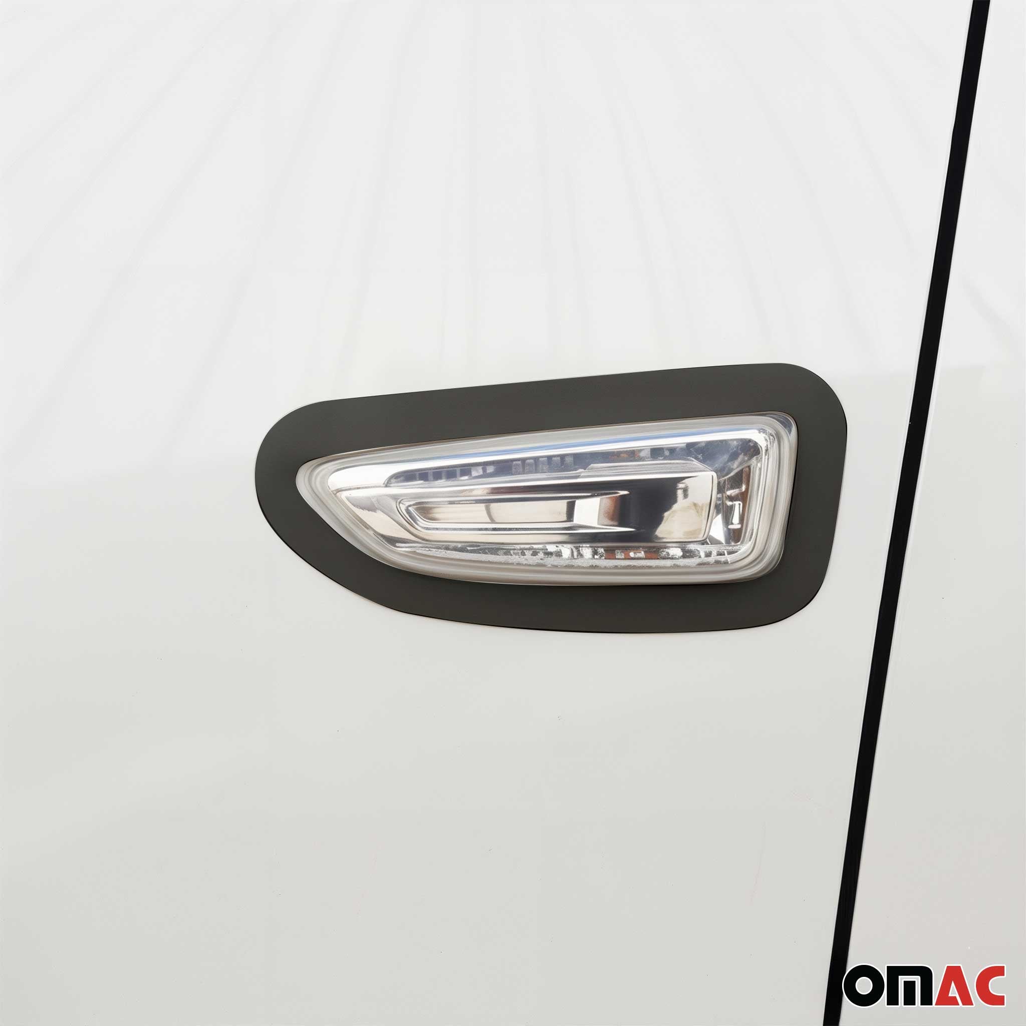 Blinkerrahmen Signalblende Seitenblinker für Opel Astra K 2015-2021 Chrom Dunkel