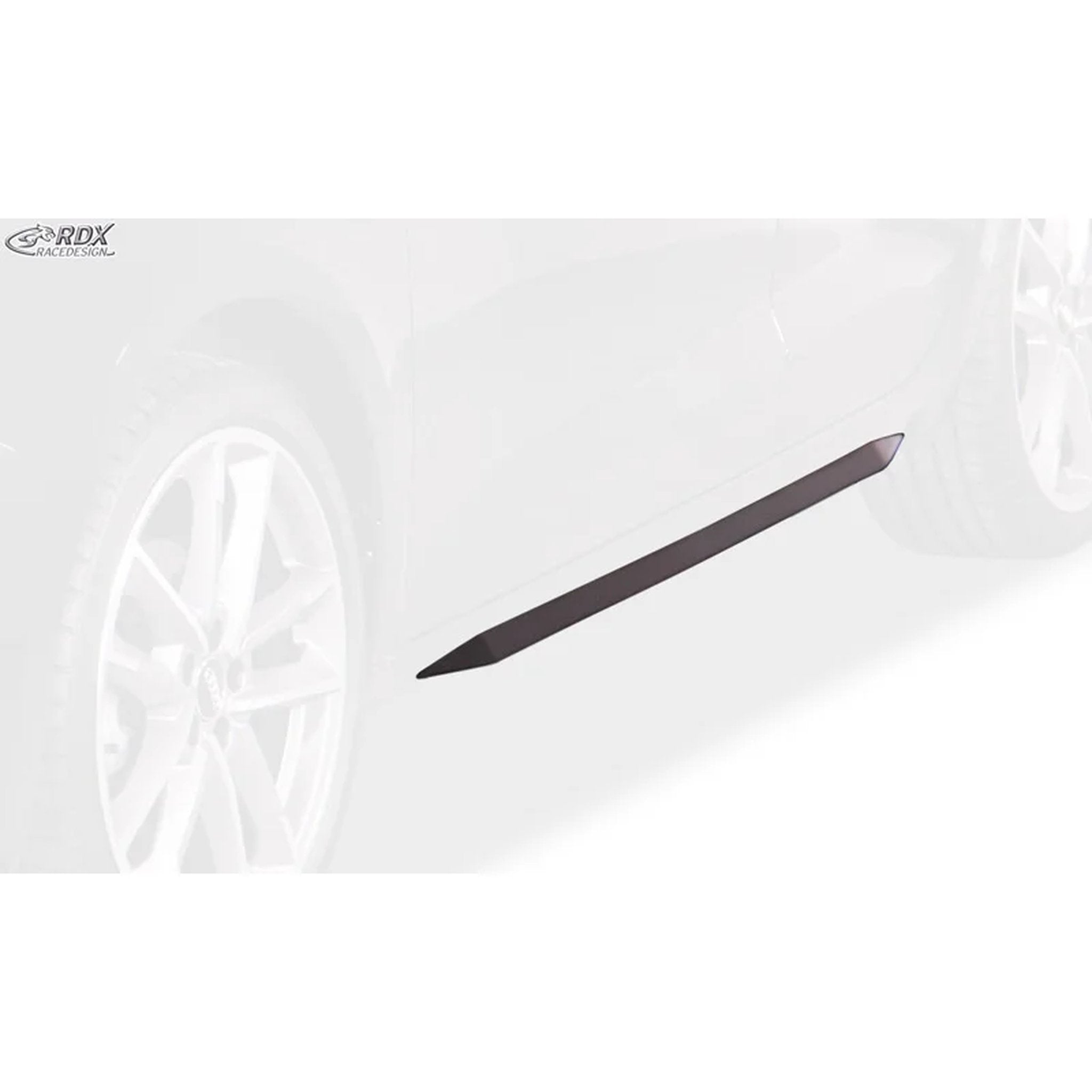 RDX Seitenschweller 'Slim' für Audi A1 GB 2018- ABS Schwarz 2er-Set TÜV