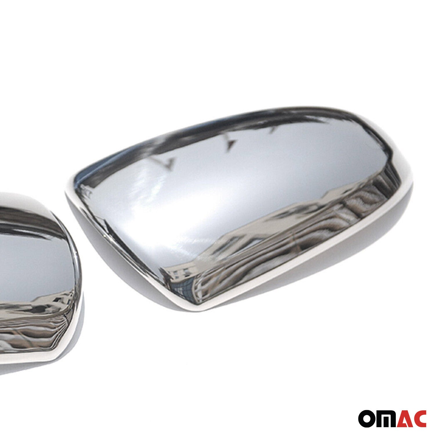 Spiegelkappen Spiegelabdeckung für Smart ForTwo 2007-2015 Edelstahl Chrom 2tlg